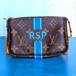 LOUIS VUITTON Monogram Mini Pochette Accessories Clutch Wristlet